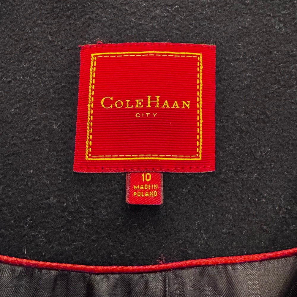 Cole Haan Cashmere Blend Coat - Picture 4 of 6
